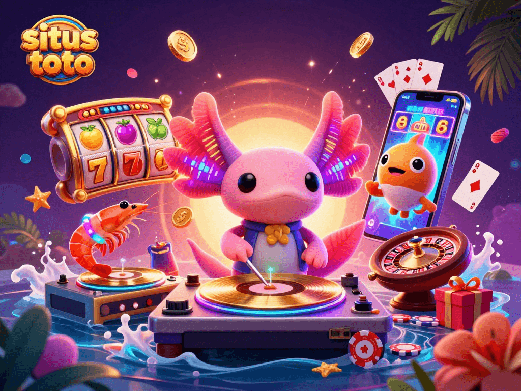 Experience exciting wins with situs toto's vibrant casino scene featuring slots and games.