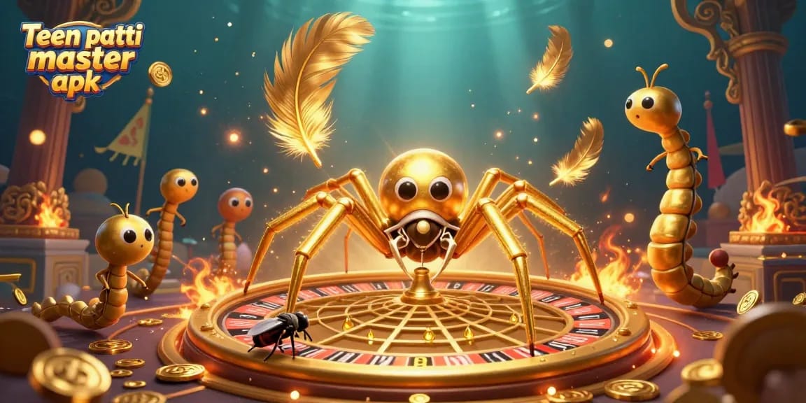 Experience thrilling bets with the Teen Patti Master APK in an action-packed casino scene.