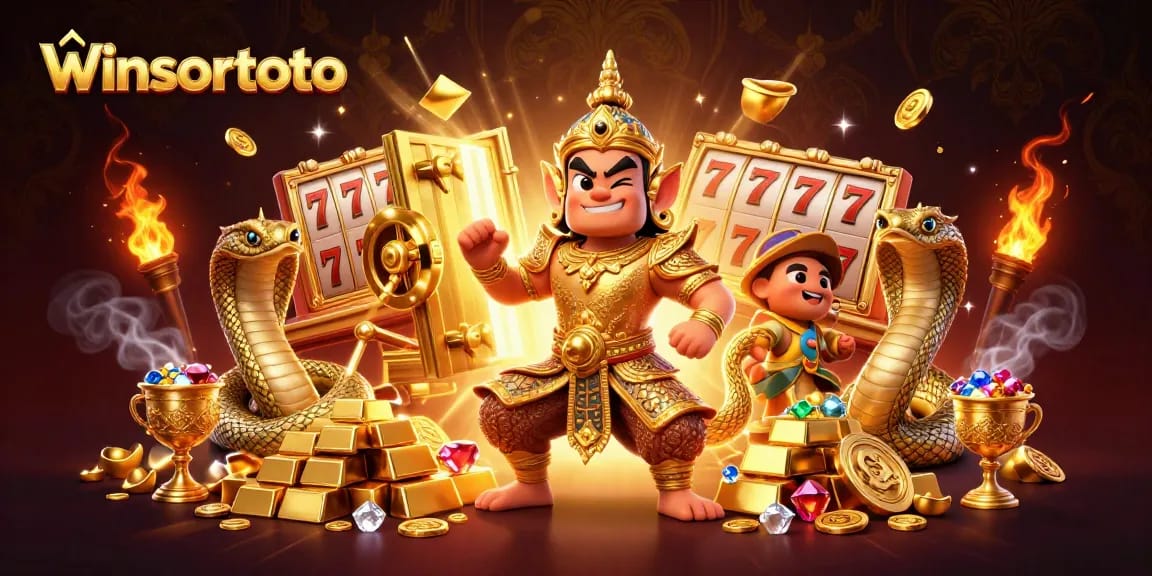 Experience dynamic gaming excitement with winsortoto showcasing rich slot elements and treasures.