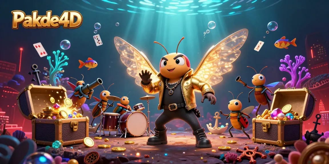 Experience Pakde4D with thrilling gameplay and golden treasures from an underwater oasis.