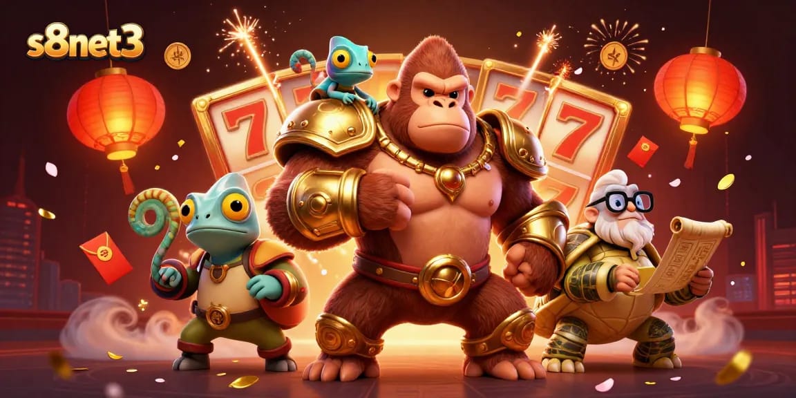 Experience the thrilling slots and jackpots with s8net3 in this vibrant casino scene.