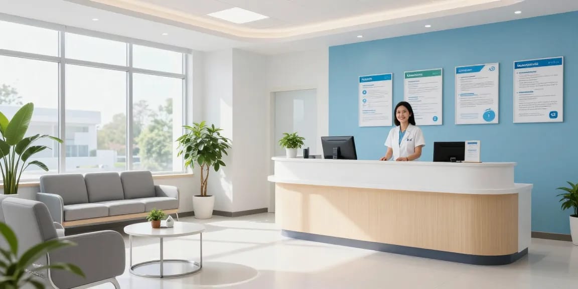 david hoffmeister reviews at a modern healthcare facility, showcasing patient care and consultation settings.