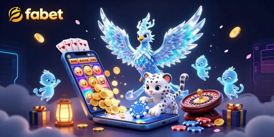 Engage with fabet's thrilling gaming world through colorful slot games and dynamic poker action.
