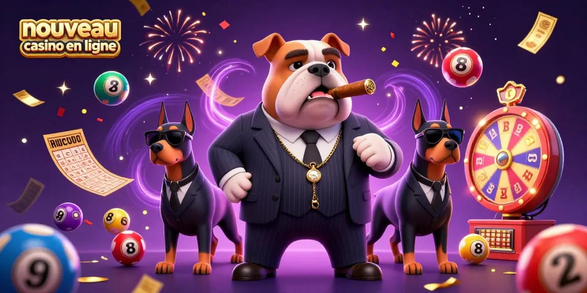 Engage with the vibrant scene of nouveau casino en ligne, showcasing dynamic gaming elements and lively characters.