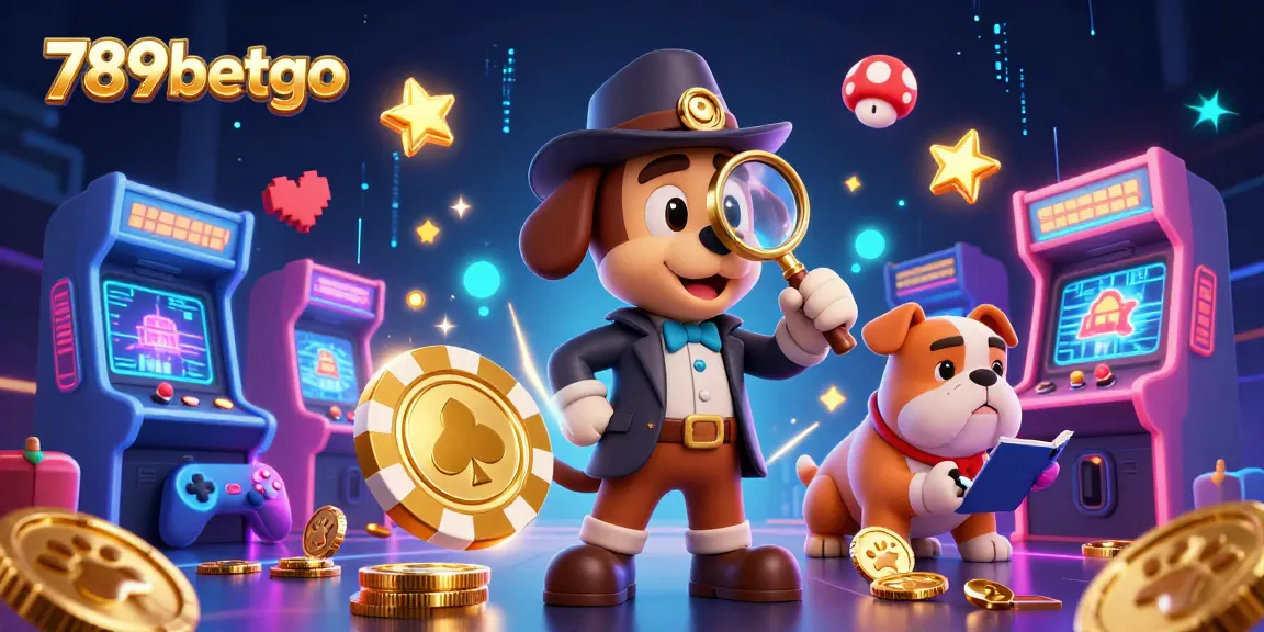 Experience casino excitement with 789betgo in this vibrant 3D illustration featuring treasure and gaming elements.