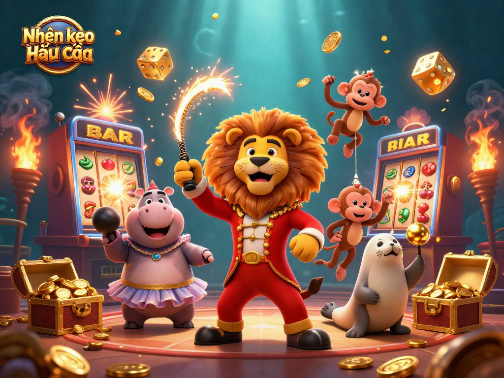 Experience Nhận định kèo nhà cái with vibrant casino elements and dynamic characters in a thrilling 3D scene.