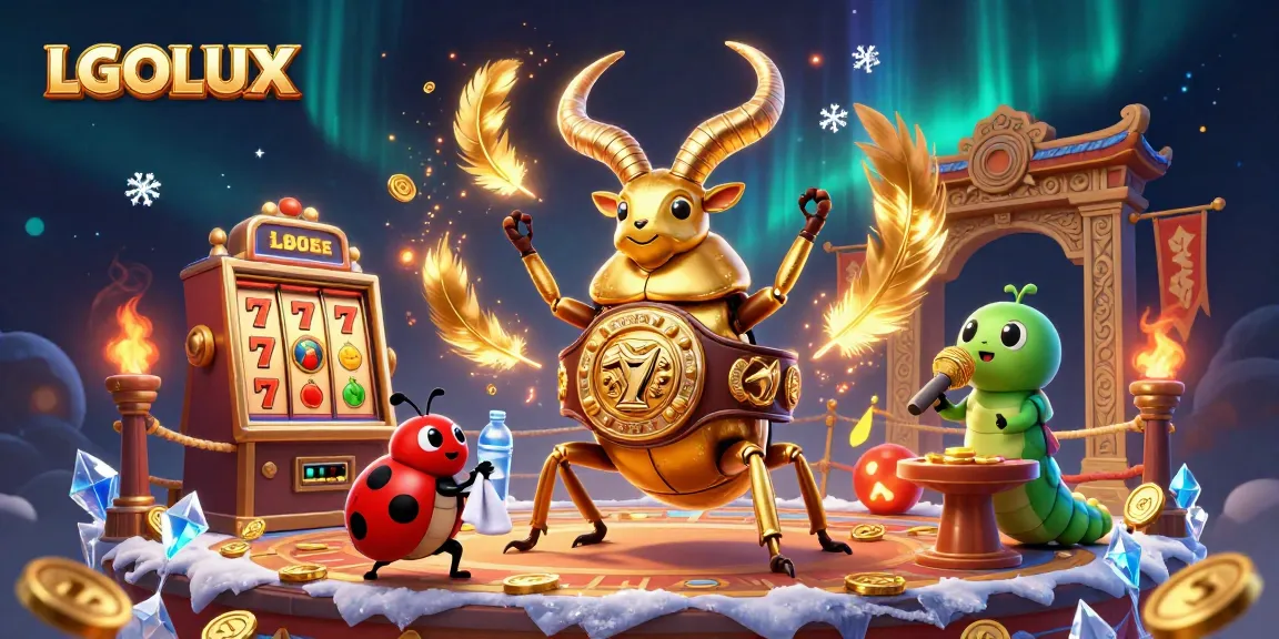 Spin the reels at LGOLUX for thrilling jackpots amidst a vibrant casino atmosphere.