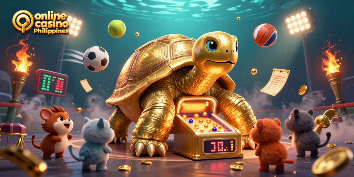 Experience the excitement of the online casino Philippines with dynamic gaming elements and an engaging scene.