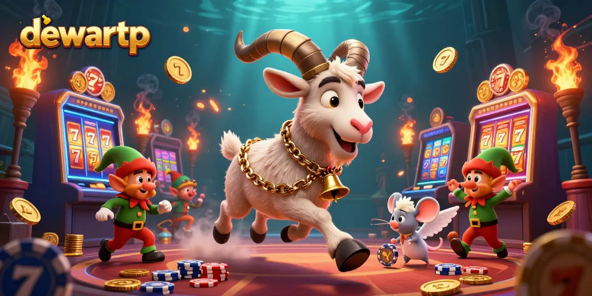 Dewartp menghadirkan kasino slot yang penuh warna dengan Krampus, mouse, dan gremlin mencuri chip.