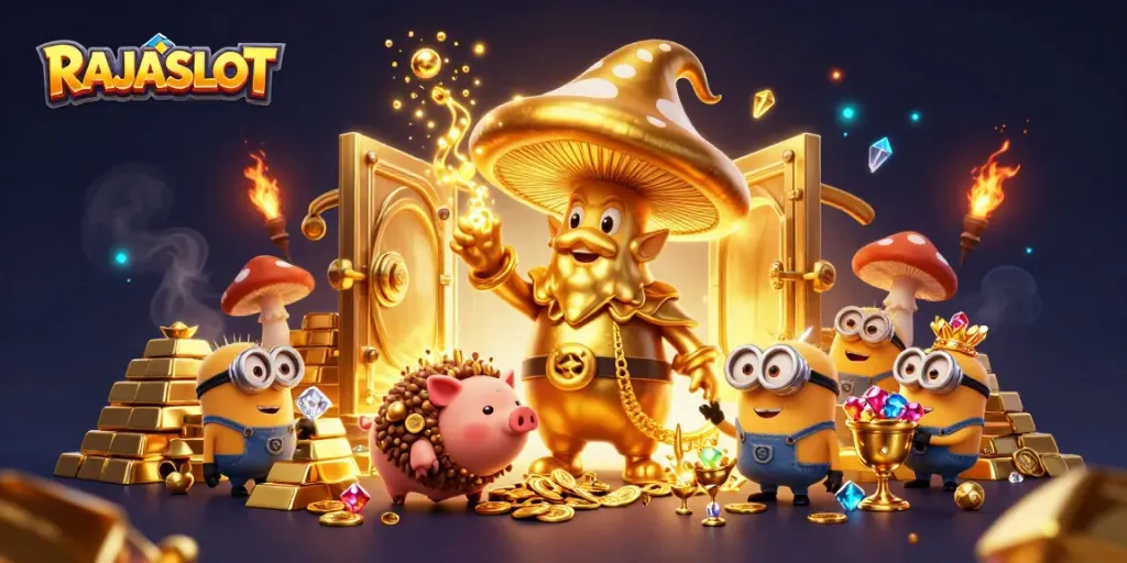 RAJASLOT menawarkan pengalaman bermain slot dengan keajaiban mencolok dan harta karun berkilau.
