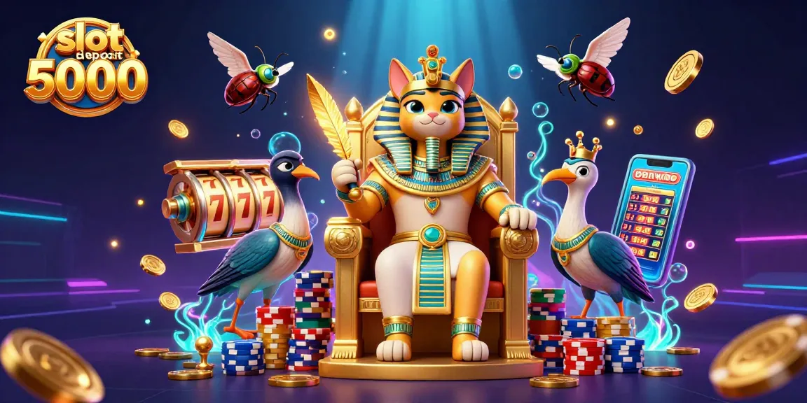 Experience thrilling wins at slot deposit 5000 with dynamic gameplay and vibrant casino elements.