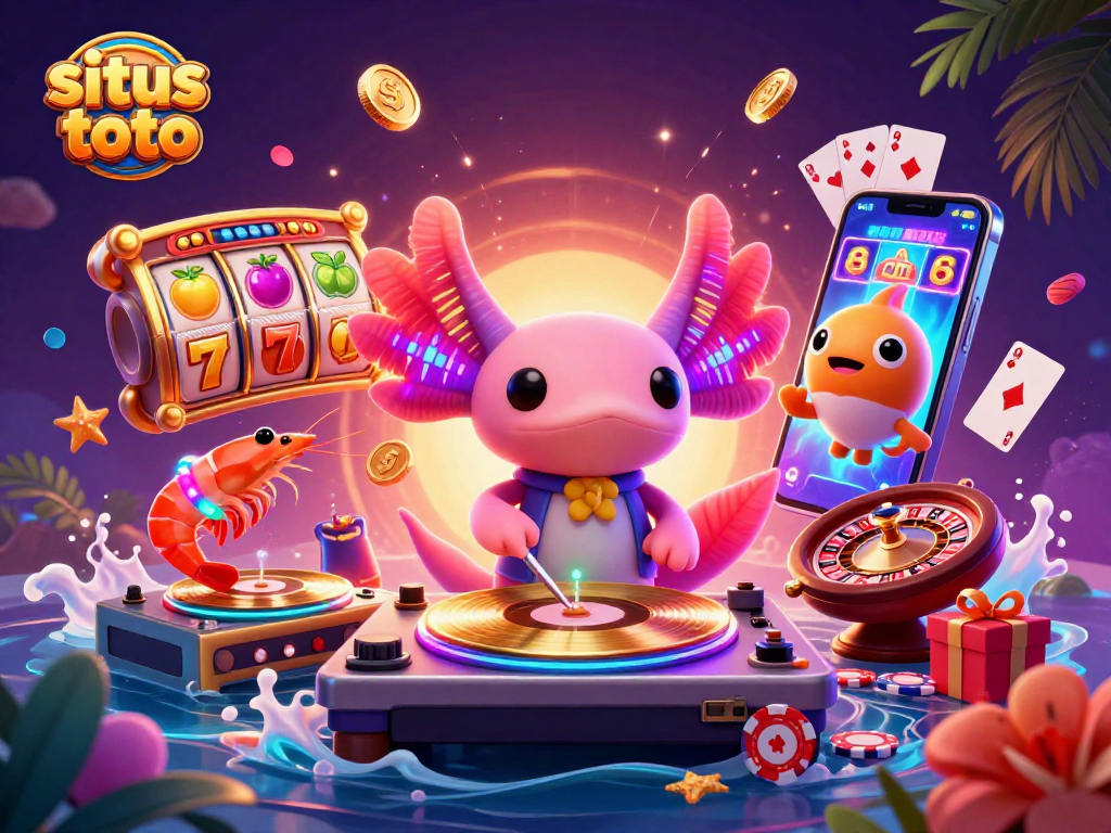 Experience exciting wins with situs toto's vibrant casino scene featuring slots and games.
