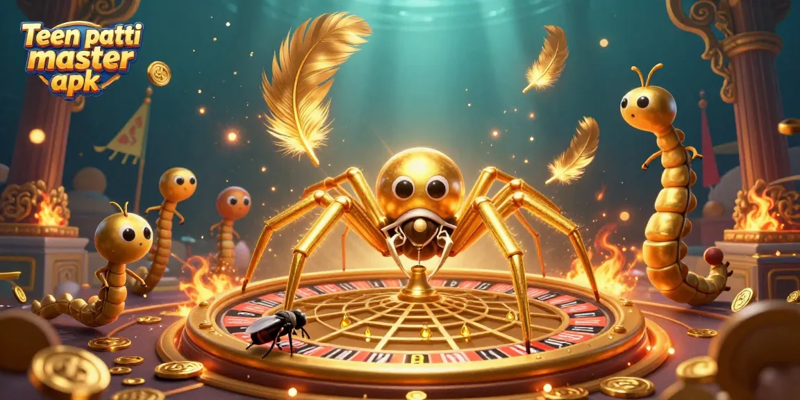 Experience thrilling bets with the Teen Patti Master APK in an action-packed casino scene.