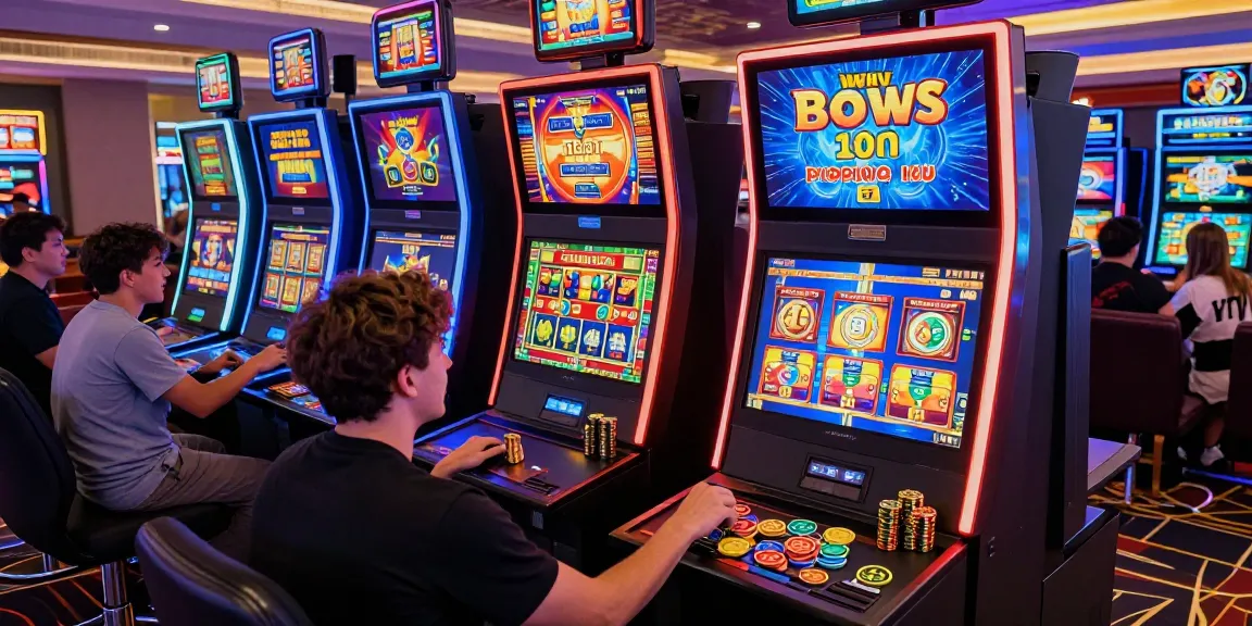 Exciting players enjoying bonus buy slots at https://crownnorthill.co.uk/ in a vibrant online casino atmosphere.