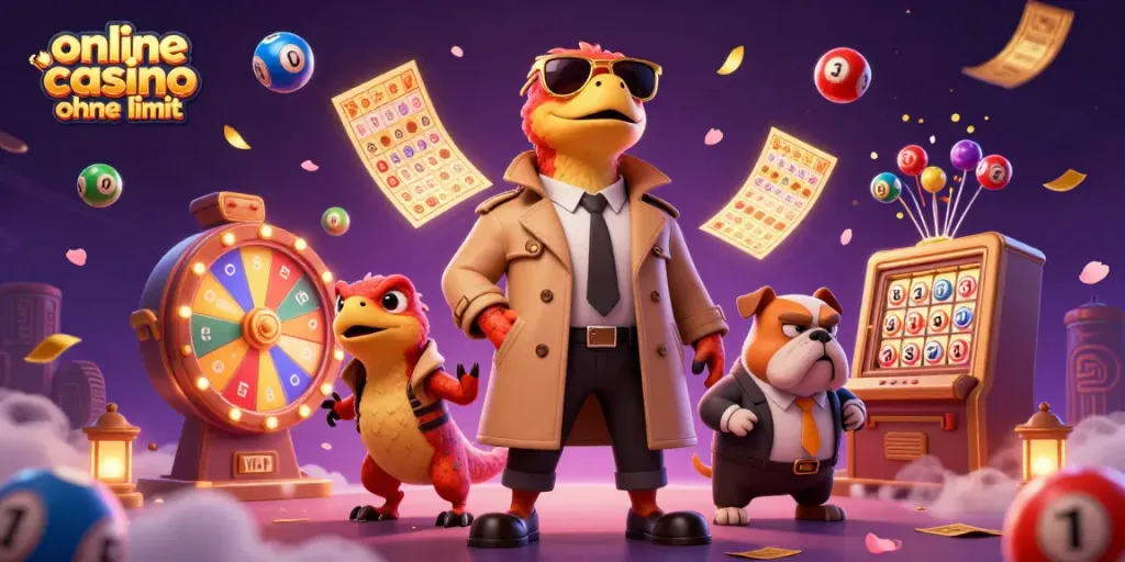 Experience an online casino ohne limit scene with raptors in disguise and dynamic gaming elements.