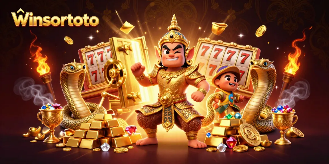 Experience dynamic gaming excitement with winsortoto showcasing rich slot elements and treasures.
