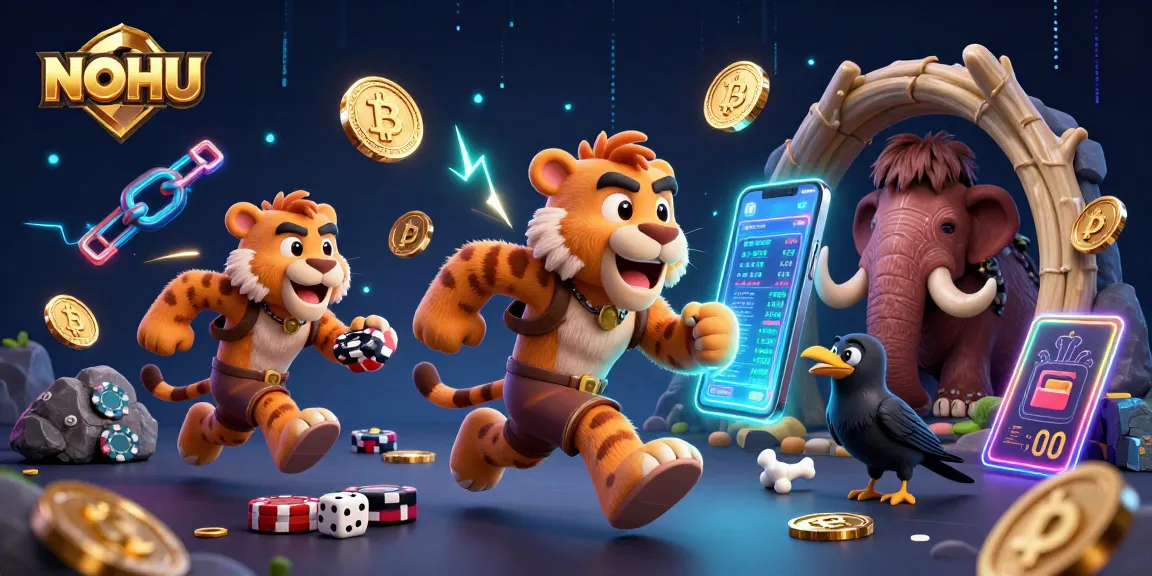 NOHU offers exciting gaming experiences with unique characters in a dynamic casino atmosphere.