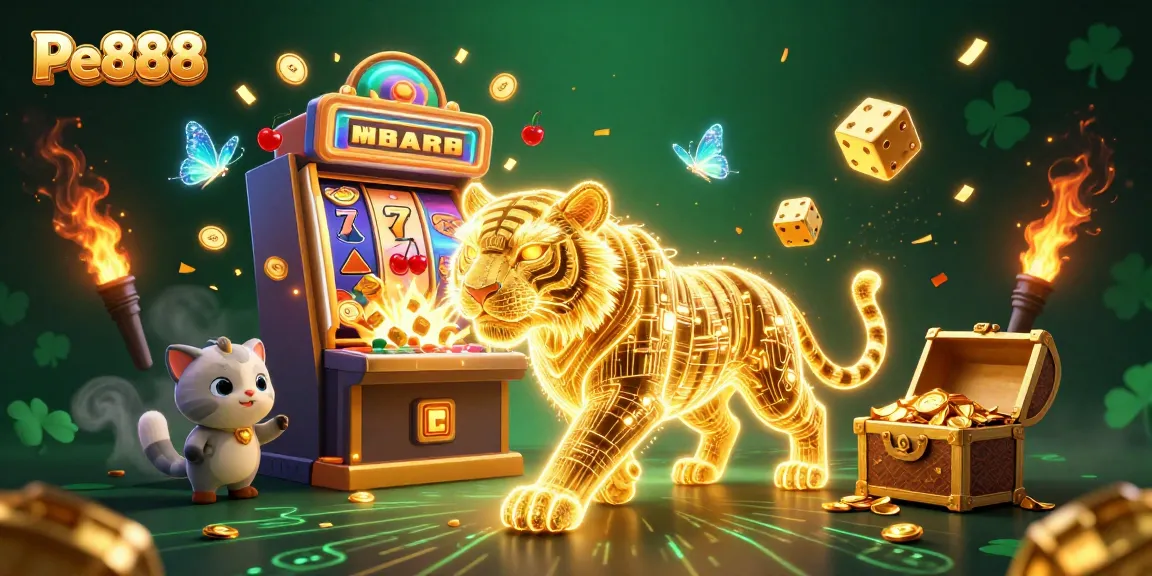 Experience the excitement at Pe888 with a vibrant digital casino landscape full of games and jackpots.