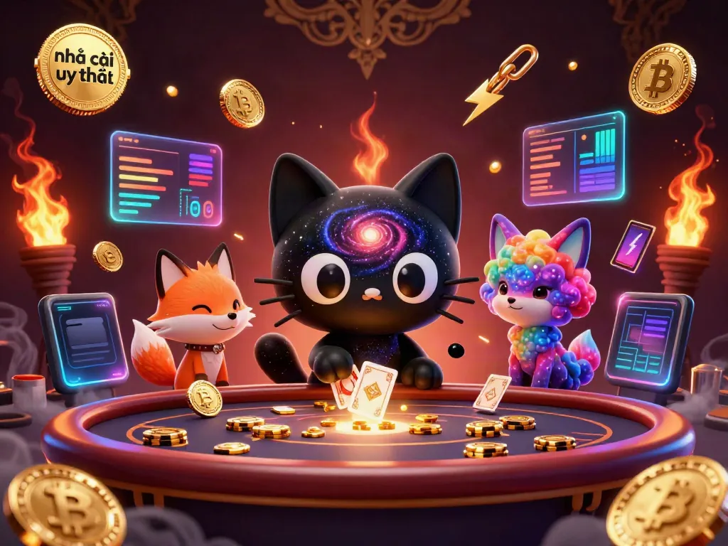 Engage with the trusted casino experience at nhà cái uy tín with a vibrant cosmic theme filled with gaming elements.