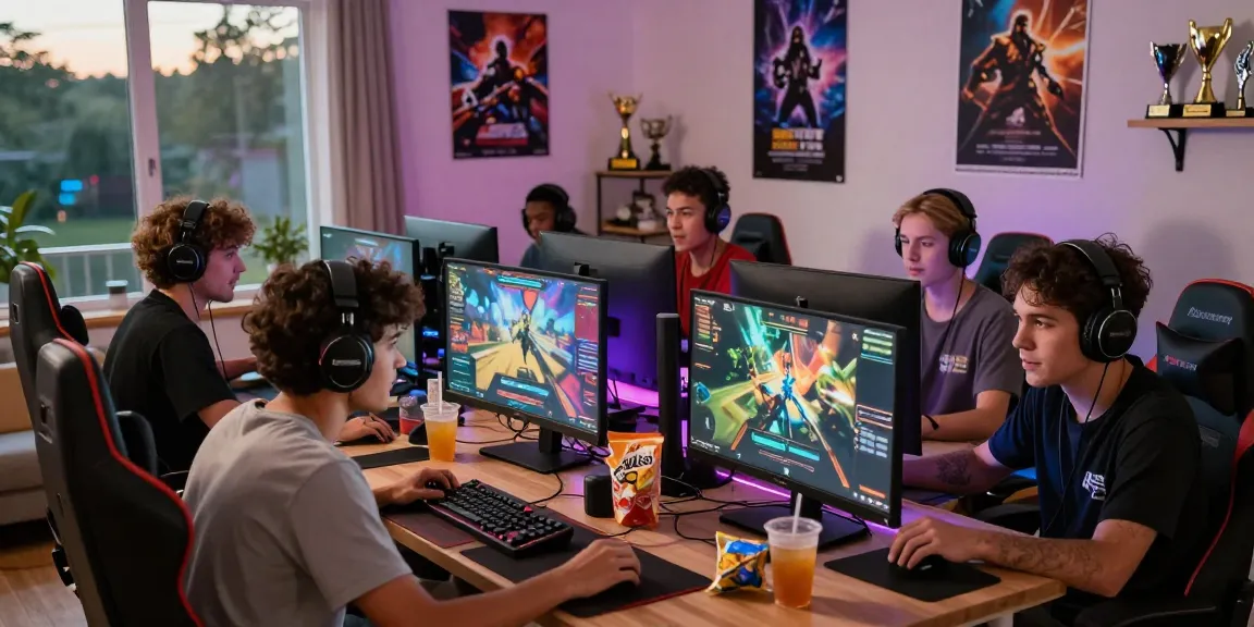 Players enjoying immersive gaming experience on mahajitu platform, showcasing vibrant graphics and community interaction.
