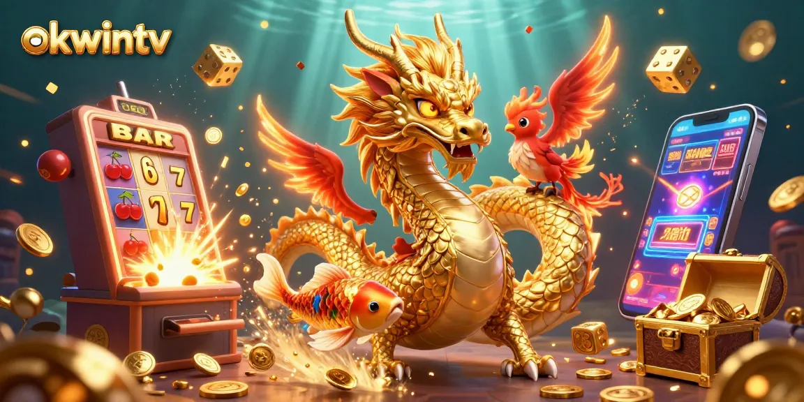 Experience thrilling gaming with okwintv's adventure in a dynamic casino scene full of excitement.