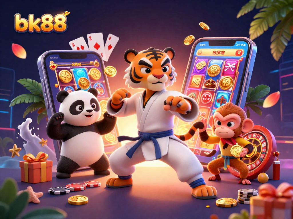 Engage in thrilling gaming action with bk88 while experiencing vibrant 3D casino wonders.