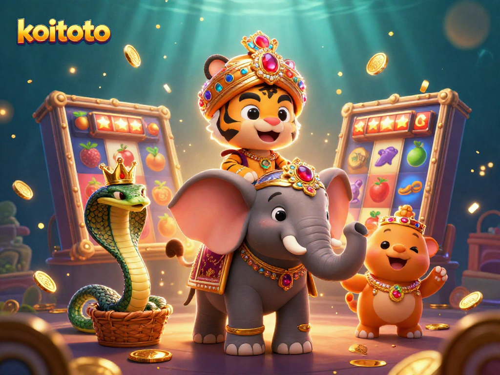 Koitoto menawarkan pengalaman bermain slot dengan tumpukan simbol buah dan jackpot yang mengesankan dalam taman permainan yang memukau.