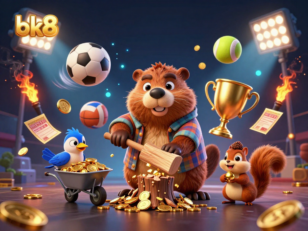 Join the fun at bk8, where golden coins rain from card games and sports betting excitement.