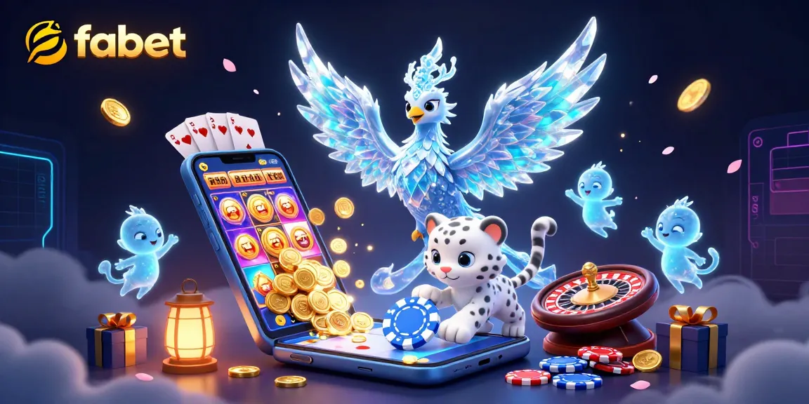 Engage with fabet's thrilling gaming world through colorful slot games and dynamic poker action.