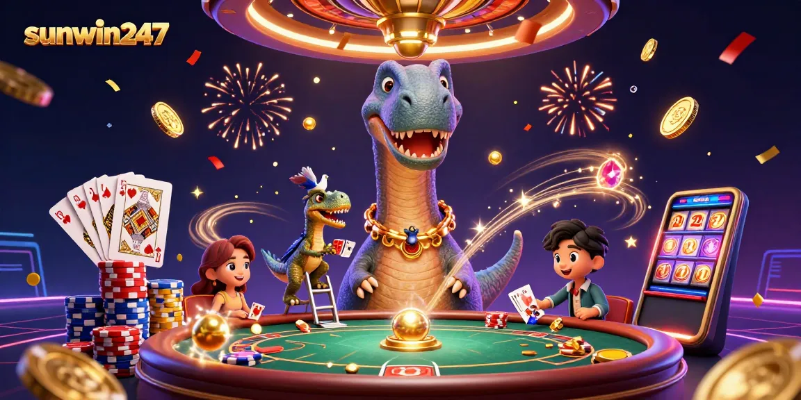 Experience thrilling gaming at sunwin247 with cosmic casino adventures and interactive gameplay