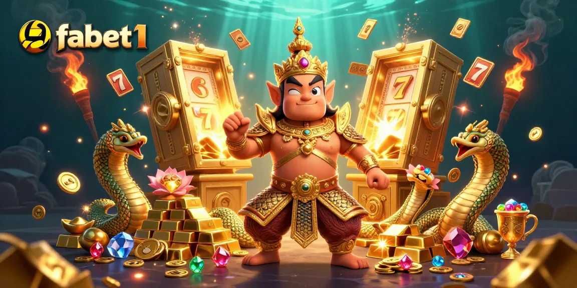 Fabet1 offers an exciting casino experience with lively characters and dazzling treasures.