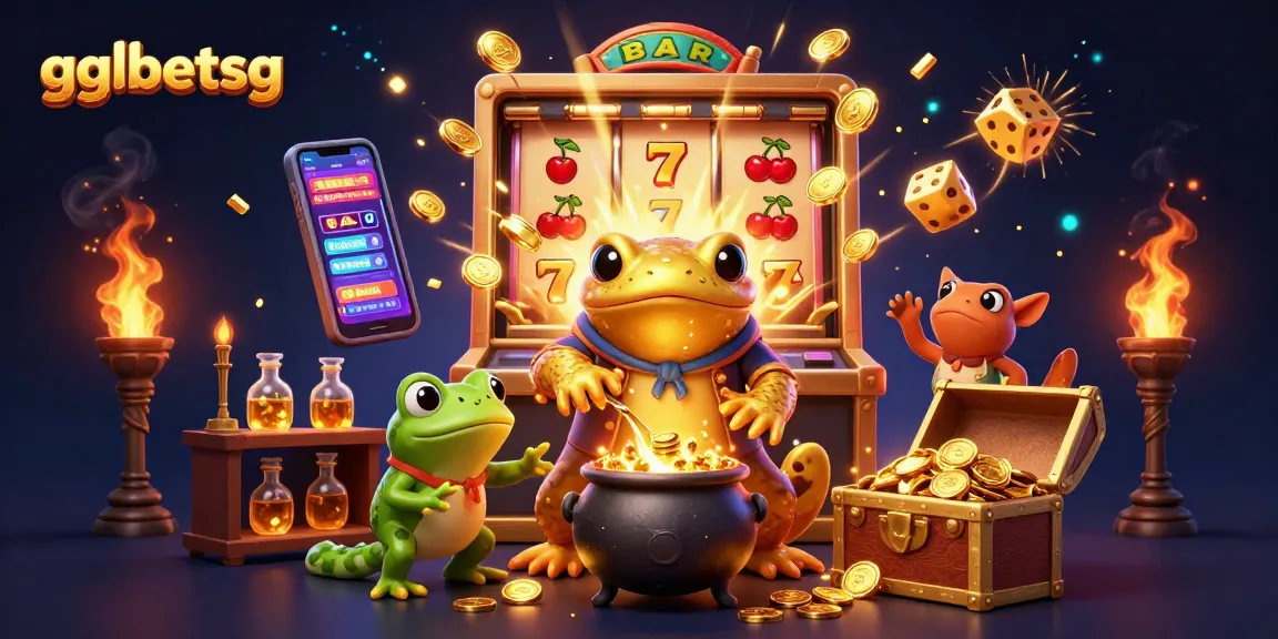 gglbetsg promotes epic esports betting action with vibrant 3D characters and colorful gaming elements.