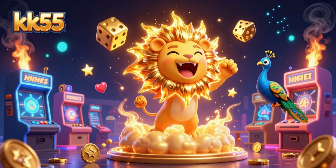 Experience thrilling jackpots and adventures with kk55 in an immersive animated casino world.
