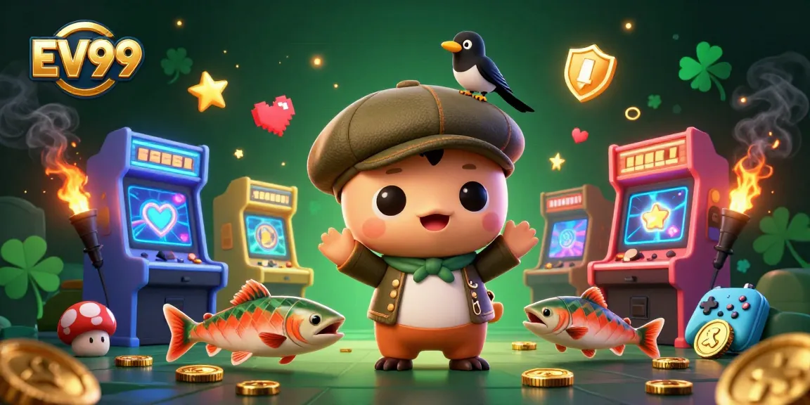 Experience thrilling wins at EV99 with engaging games and vibrant visuals in a playful casino setting.