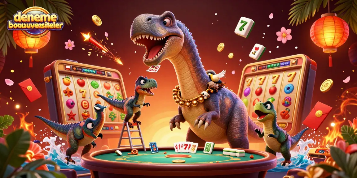 Engage with denemebonusuverensiteler in an imaginative 3D casino world filled with vibrant characters and action.