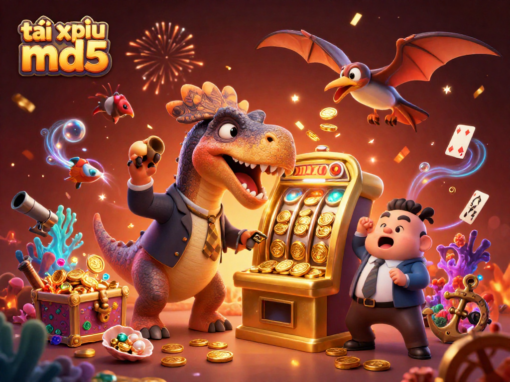 Engage in exciting gameplay with tài xỉu md5 as pachycephalosaurus wins jackpot coins!
