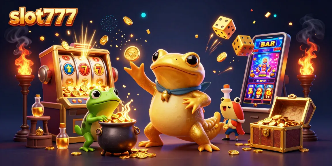 Experience slot777 gaming excitement with an alchemist and vibrant jackpot explosion