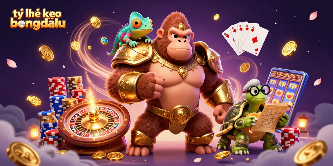 Experience thrilling tỷ lệ kèo bongdalu action with a powerful gorilla king and his wise tortoise ally.