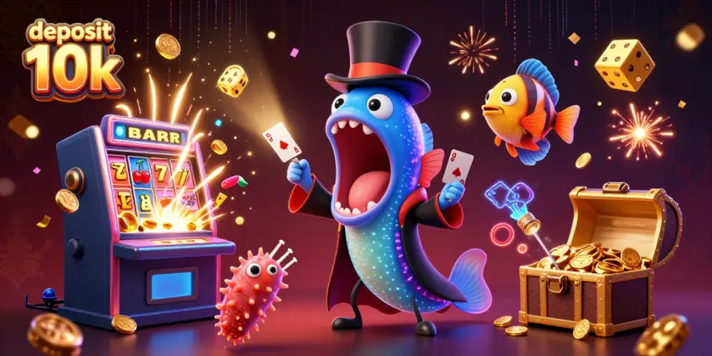 Slot dengan deposit 10k yang menawarkan akses mudah dan peluang kemenangan tinggi dalam sebuah ilustrasi yang menarik