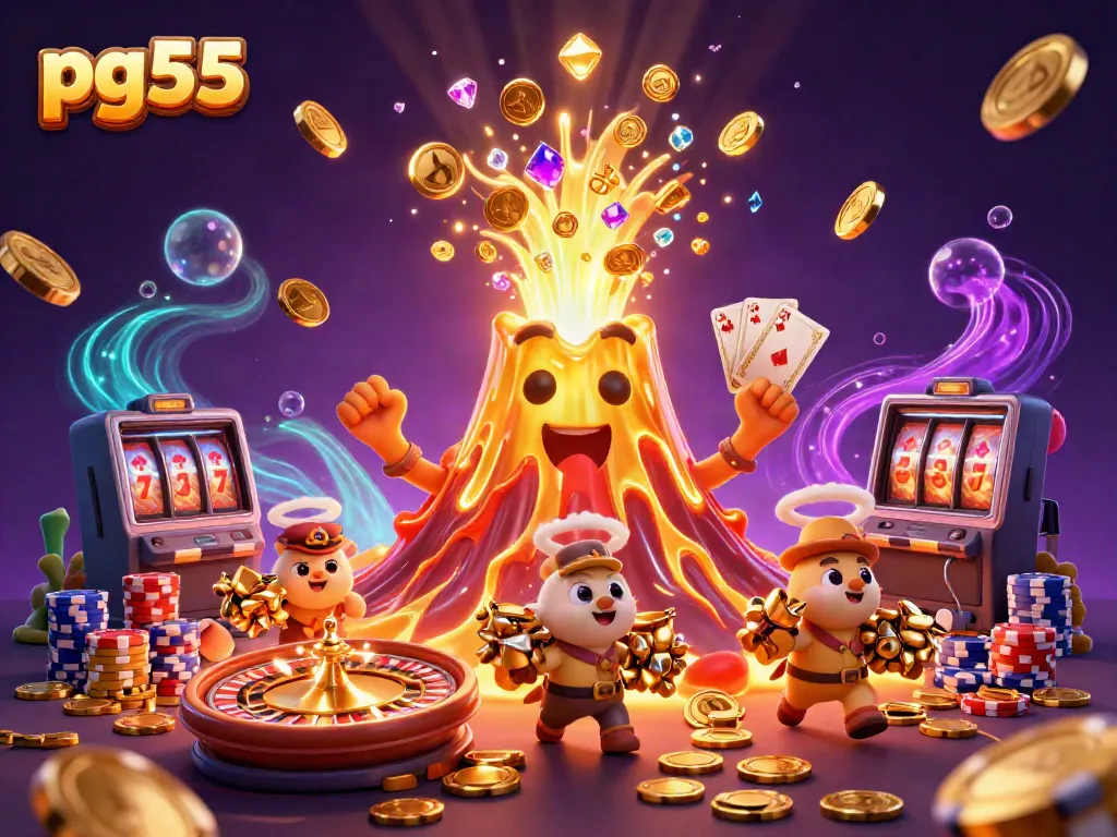 Experience the excitement of gambling at pg55 with vibrant visual features and engaging gaming elements.