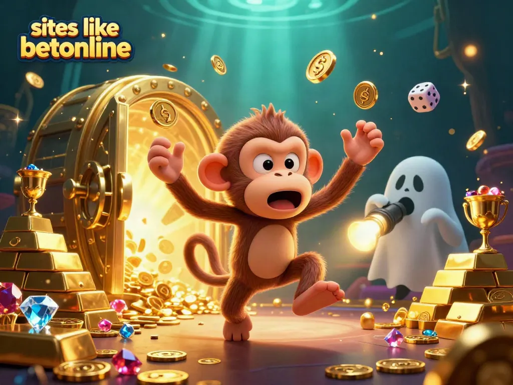 Experience thrilling action at sites like betonline with a ghostly scene full of gaming excitement.