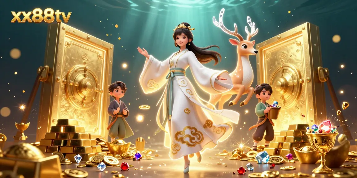 Experience winning strategies at xx88tv in a vibrant casino world filled with gems and treasures.
