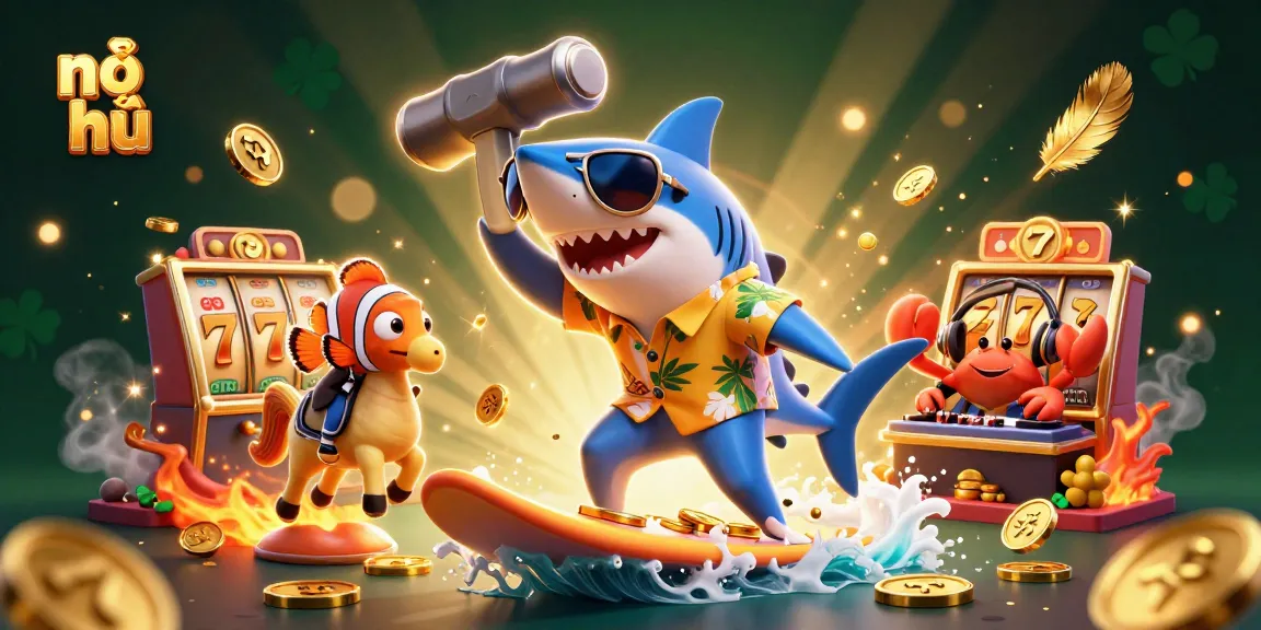 Nổ hũ: Enjoy winning streaks with engaging 3D casino slot adventure and golden treasures.