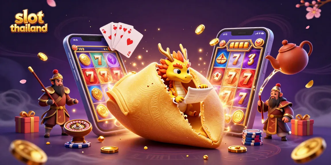 Experience the excitement of slot thailand with dynamic visuals of spinning reels and vibrant symbols.