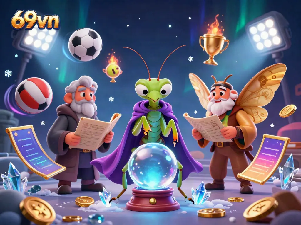 Engage with 69vn as a fortune teller and librarian reveal thrilling sports betting prospects.
