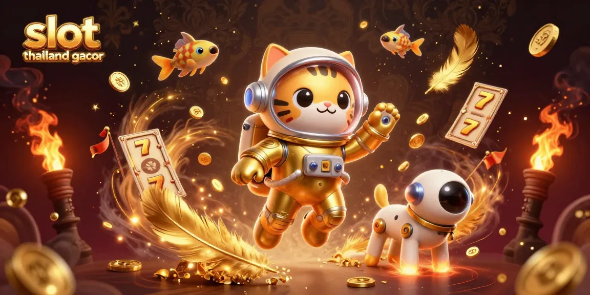 Engage in thrilling gameplay with slot thailand gacor and vibrant 3D animation in a dynamic scene.