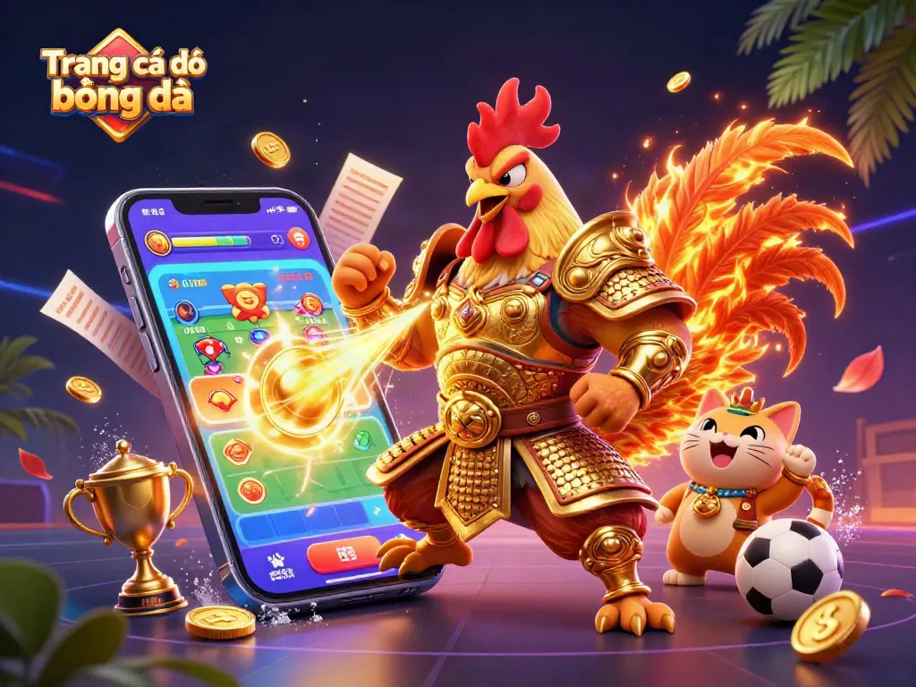Engage in Trang cá độ bóng đá with thrilling sports betting action from smartphones and dynamic characters.