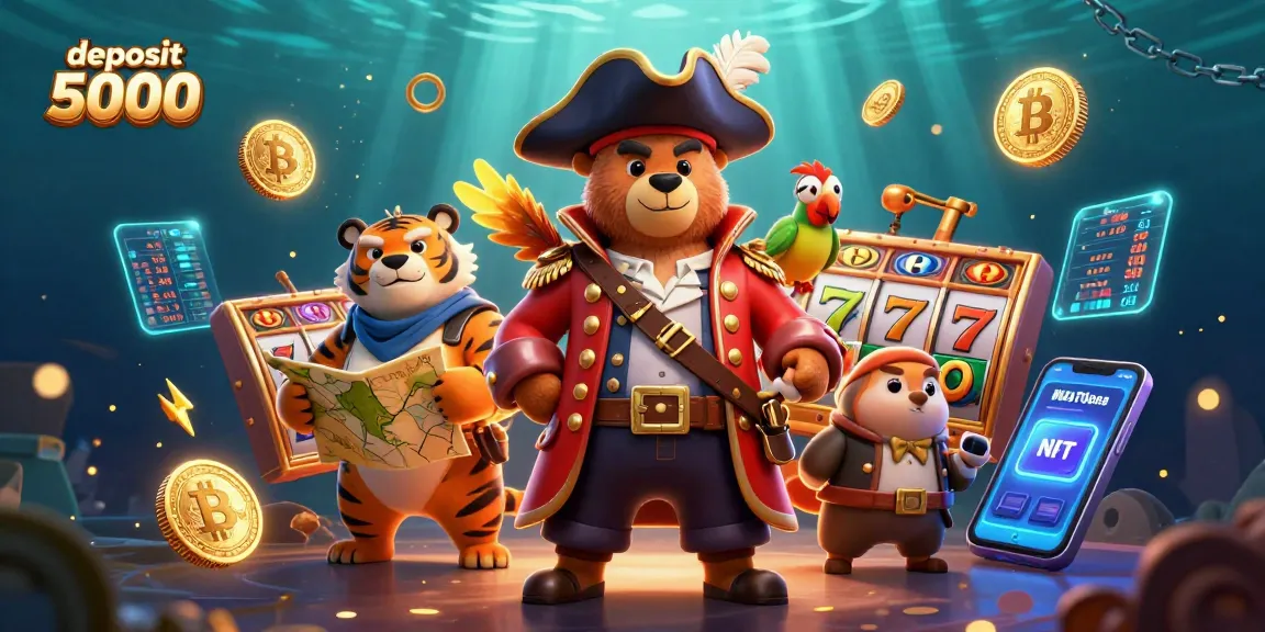 Play and win big at slot games with deposit 5000 features, showcasing thrilling casino artistry.