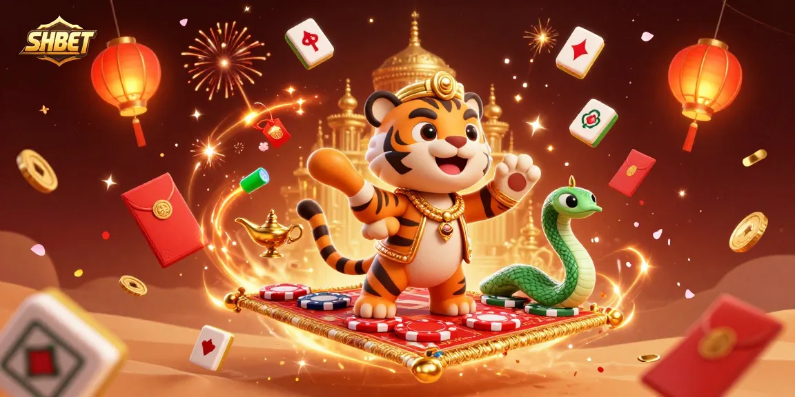 Experience the excitement and winning strategies with SHBET in a captivating 3D casino landscape.