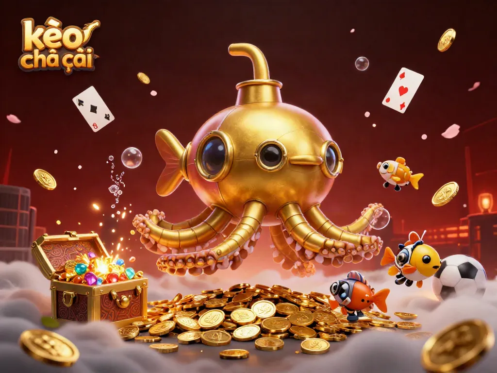 Experience the thrill of kèo nhà cái with vibrant 3D cartoon characters and dynamic gaming elements.